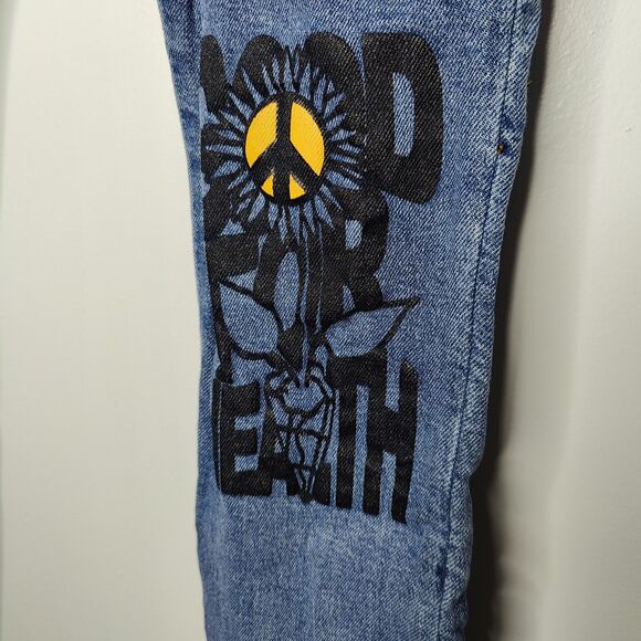 Billionaire Boys Club Ice Cream Jeans Mens 31x31 Running Dog Denim Slim Fit BBC - Picture 6 of 11